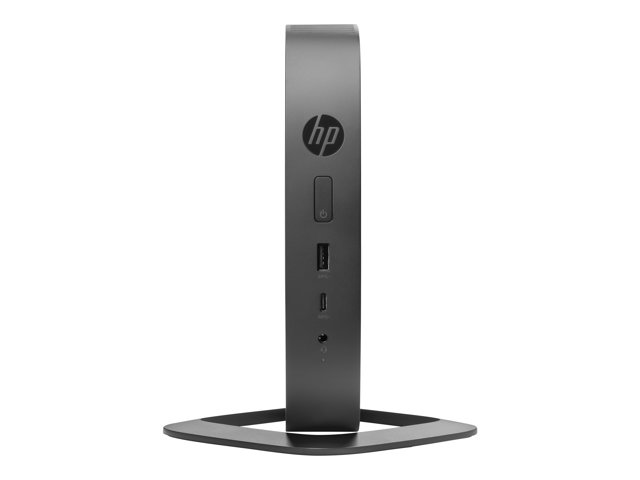 HP t530 - Thin client - tower - 1 x GX-215JJ 1.5 GHz - RAM 4 GB - flash 8 GB - MLC - FirePro W2100 - GigE - WLAN: 802.11a/b/g/n/ac, Bluetooth 4.2 - HP ThinPro - monitor: none