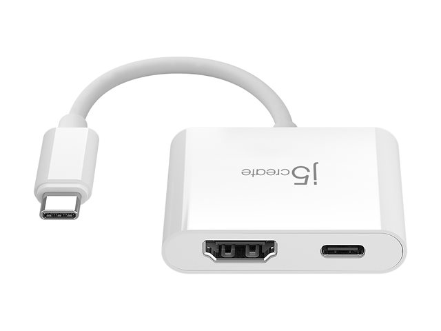 USB-C TO 4K HDMI ADAPTER ADAPTER WITH PO