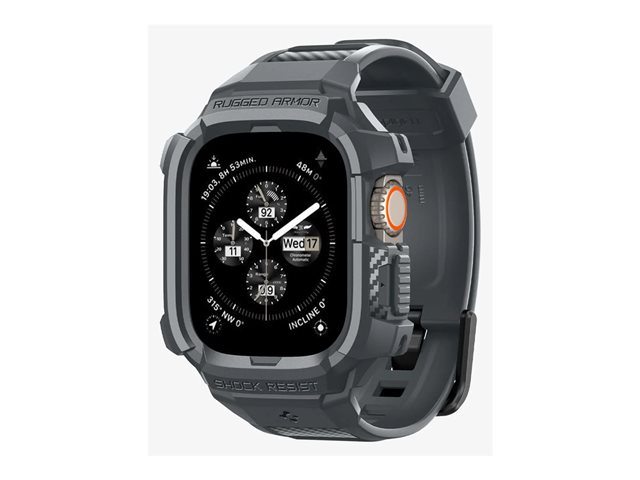 Spigen Appl Watch Ultr 2/1 RugArmProDkGr