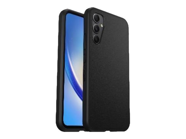 OtterBox React Series - Back cover for mobile phone - black - for Samsung Galaxy A34 5G