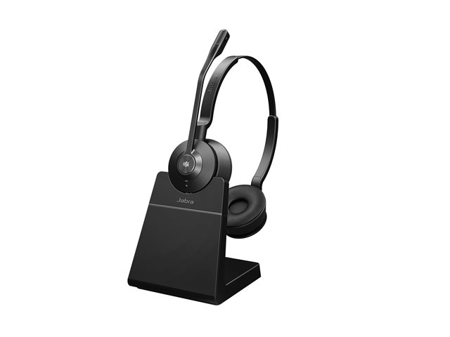 Jabra Engage 55 SE Stereo - Headset - on-ear - DECT - wireless - USB-A via DECT adapter - Certified for Microsoft Teams