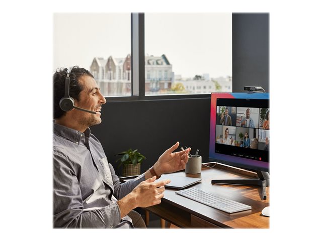 Cisco Headset 721 - Headset - on-ear - Bluetooth - wireless - carbon black - Cisco Webex Certified