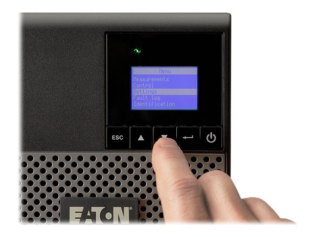 Eaton 5P 1550i - Gen 2 - UPS - tower - AC 200/208/220/230/240 V - 1350 Watt - 1550 VA - 1-phase - 9 Ah - RS-232, USB - output connectors: 8 - black/silver