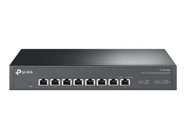 TP-Link TL-SX1008 V1 - Switch - desktop, rack-mountable