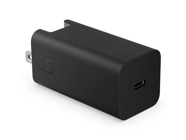 HP GaN Wall Charger - USB-C power adapter - AC 115/230 V - 65 watt - Europe - black