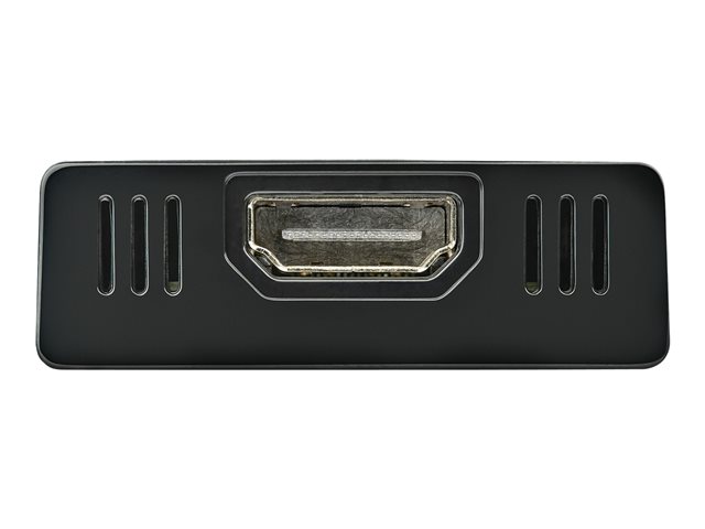 StarTech.com USB 3.0 to HDMI Adapter, 4K 30Hz Ultra HD, DisplayLink Certified, USB Type-A to HDMI Display Adapter Converter for Monitor, External Video & Graphics Card, Mac & Windows - USB to HDMI Adapter (USB32HD4K) - Adapter cable - TAA Compliant - USB Type A male to HDMI female - 20 cm - black - USB power + audio - for P/N: HDDVIMM3, HDMM12, HDMM15, HDMM1MP, HDMM2MP, HDMM3, HDMM3MP, HDMM50A, HDMM6, HDPMM50