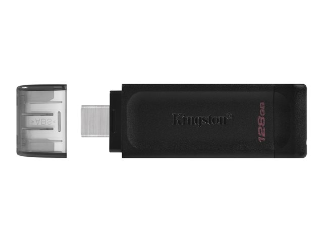 Kingston DataTraveler 70 - USB flash drive - 128 GB - USB-C 3.2 Gen 1