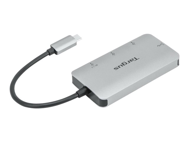 Targus - Hub - 2 x USB 3.2 Gen 1 + 1 x USB-C 3.2 Gen 1 + 1 x USB-C 3.2 Gen 1 (power delivery) - desktop