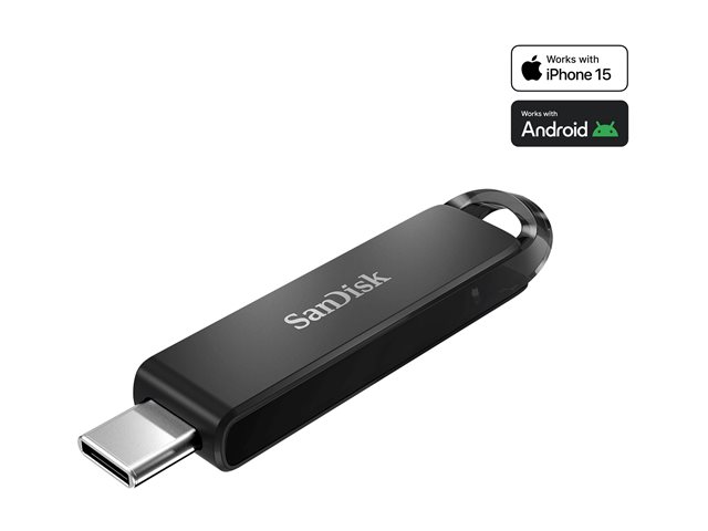 SanDisk Ultra - USB flash drive - 256 GB - USB 3.1 Gen 1 / USB-C