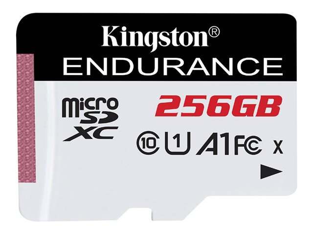 Kingston High Endurance - Flash memory card - 256 GB - A1 / UHS-I U1 / Class10 - microSDXC UHS-I U1