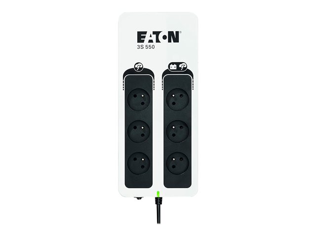 Eaton 3S 550 - UPS - AC 220-240 V - 330 Watt - 550 VA - 1-phase - USB - output connectors: 6