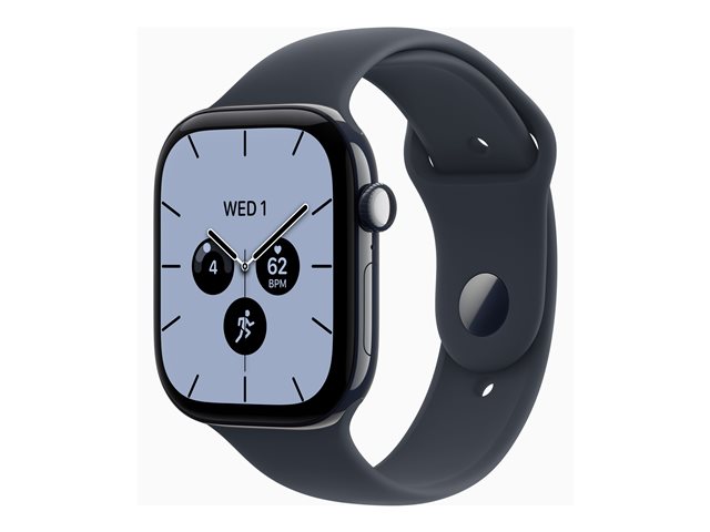 Apple Watch Series 12 GPS + Cellular 46mm Night Blue Ceramic Case with Navy Blue Sport Band - M/L