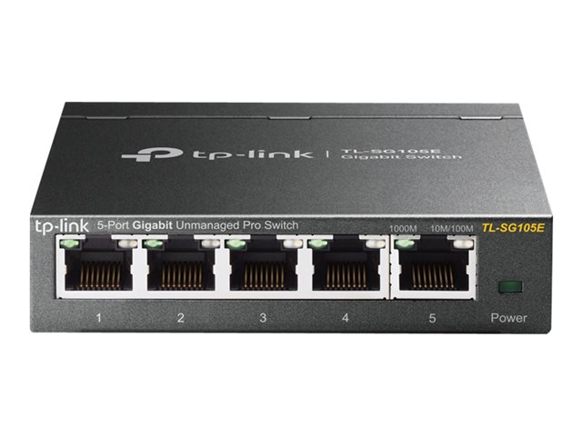 TP-Link Easy Smart TL-SG105E - Switch - 5 x 10/100/1000 - desktop