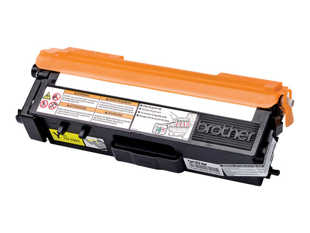 Brother TN328Y - Yellow - original - toner cartridge - for Brother DCP-9270CDN, HL-4570CDW, HL-4570CDWT, MFC-9970CDW
