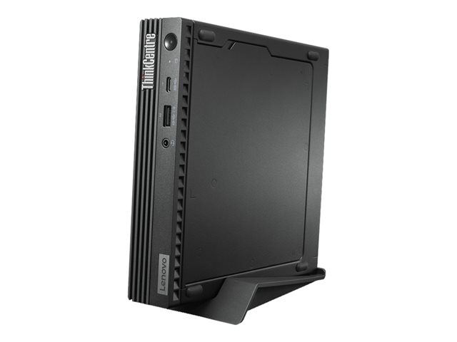Lenovo Tiny VI Vertical Stand - System desk stand - black - for ThinkCentre M70q Gen 2, M70q Gen 3, M75q Gen 2, M80q Gen 3, M90a Gen 3, ThinkStation P360