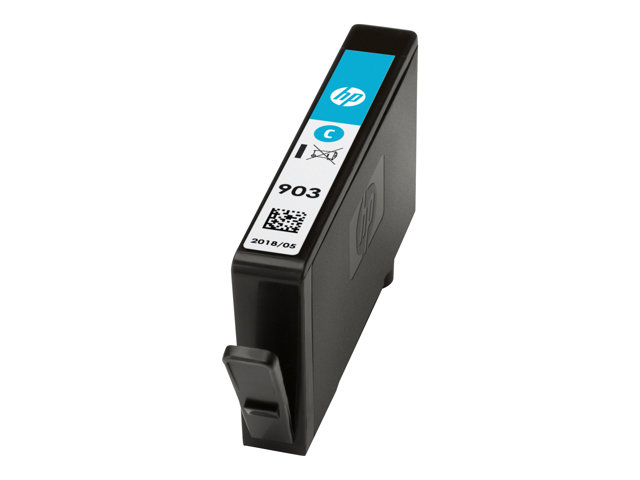 HP 903 - Cyan - original - ink cartridge - for Officejet 6951, 6954, 6962, Officejet Pro 6960, 6961, 6970, 6971, 6974, 6975