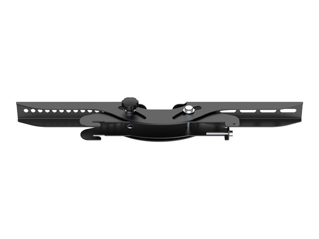 StarTech.com Flat Screen TV Wall Mount - Tilting - Supports 32\" to 75\" TVs - Steel - VESA TV Mount - Monitor Wall Mount (FLATPNLWALL) - Mounting kit (wall plate, 2 mounting brackets) - for flat panel - steel - black - screen size: 32\"-75\" - wall-mountable - for P/N: HDMIPLATE