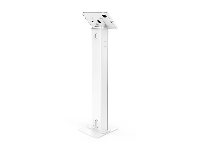Compulocks iPad Pro M4 11\" (2024), Apex Enclosure Brandable Floor Stand - Mounting kit (floor stand, enclosure) - exposed front camera - for tablet - brandable - lockable - metal frame - white - screen size: 11\" - wall-mountable - for Apple 11-inch i
