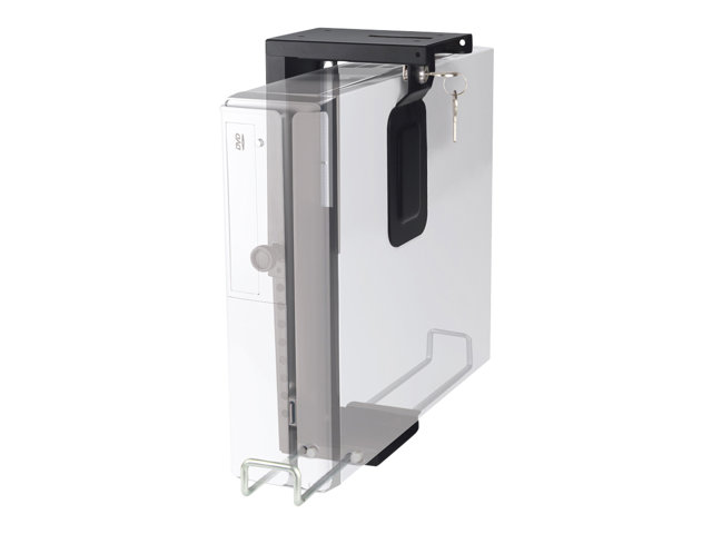Neomounts CPU-D075 - Mounting kit (CPU mount) - fixed - lockable - black - under-the-desk