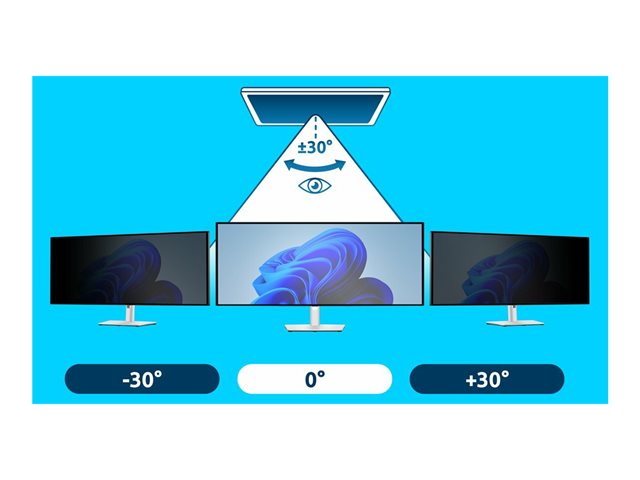 Kensington - Display privacy filter - 2-way - removable - 34\" wide