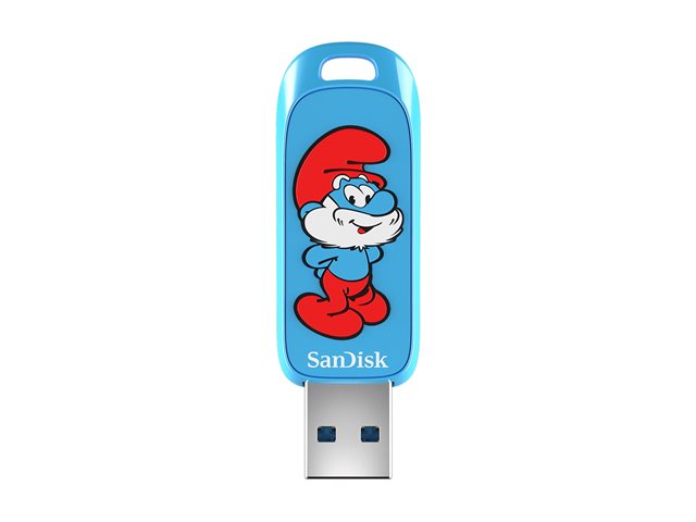 SanDisk Smurfs - Papa Smurf Edition USB flash drive - 128 GB - USB 3.2 Gen 1