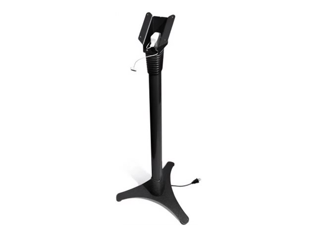 Compulocks iPad 10th-11th (A16) Gen Space Enclosure Portable Floor Stand Black - Mounting kit (enclosure, stand) - portable - for tablet - height-adjustable - lockable - steel, high-grade aluminium - black - screen size: 10.9\" - mounting interface: 100 x 100 mm - floor-standing - for Apple 10.9-inch iPad (10th generation)