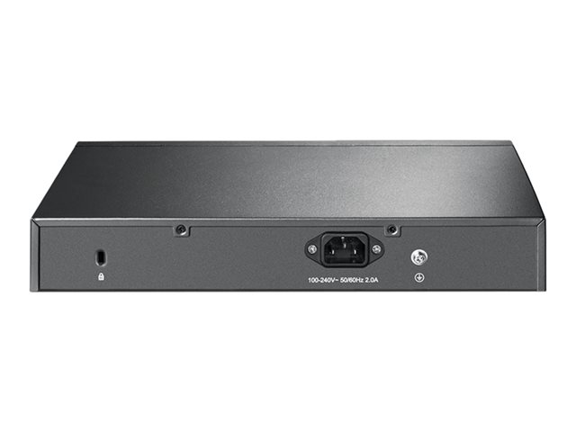 TP-Link TL-SG1016PE - Switch - smart - 8 x 10/100/1000 (PoE+) + 8 x 10/100/1000 - desktop, rack-mountable - PoE+ (110 W)