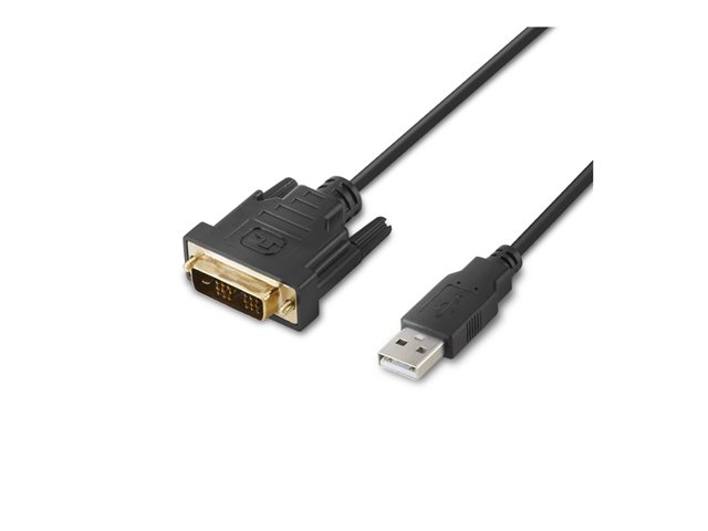 Belkin Secure Modular DVI Single Head Host Cable - USB / DVI cable - TAA Compliant - 1.83 m - 4K support, active