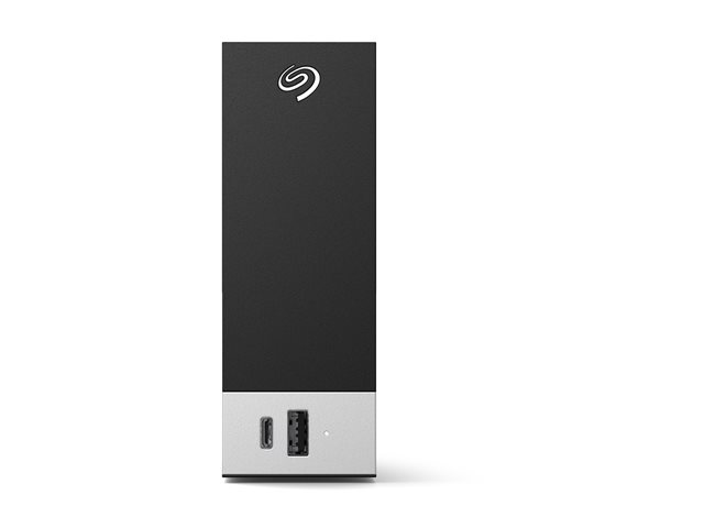 Seagate One Touch with hub STLC20000400 - Hard drive - 20 TB - external (desktop) - USB 3.0 - black - with Seagate Rescue Data Recovery