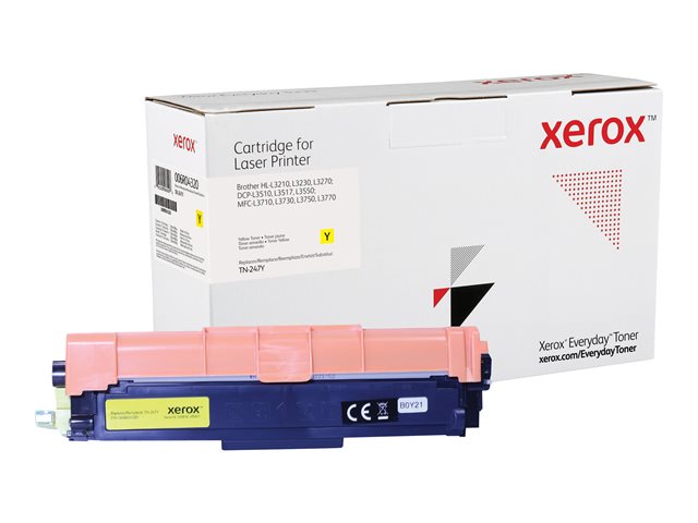 Everyday - High Yield - yellow - compatible - toner cartridge (alternative for: Brother TN247Y) - for Brother DCP-L3510, L3517, L3550, HL-L3270, L3290, MFC-L3710, L3730, L3750, L3770