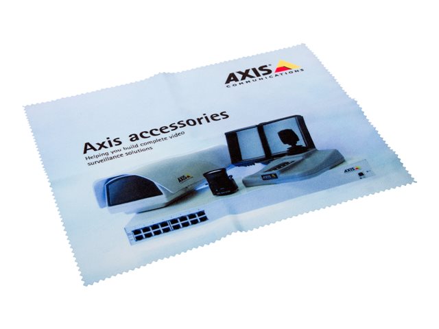 Axis - Cleaning cloth (pack of 10) - for AXIS P1385-E, P1455-LE, P1455-LE-3 License Plate Verifier Kit, Q1952-E