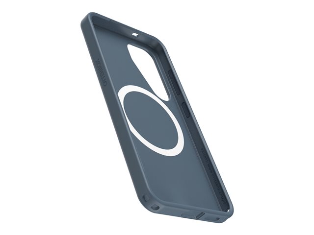 OtterBox Symmetry Series - Back cover for mobile phone - with magnets - polycarbonate, thermoplastic elastomer (TPE) - bluetiful (blue) - for Samsung Galaxy S25