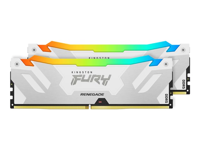 Kingston FURY Renegade - DDR5 - kit - 32 GB: 2 x 16 GB - DIMM 288-pin - 7200 MHz / PC5-57600 - CL38 - 1.45 V - on-die ECC