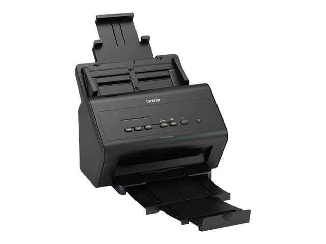 Brother ADS-3000N - Document scanner - Dual CIS - Duplex - A4 - 600 dpi x 600 dpi - up to 50 ppm (mono) / up to 50 ppm (colour) - ADF (50 sheets) - up to 3000 scans per day - USB 3.0, Gigabit LAN, USB 2.0 (Host)