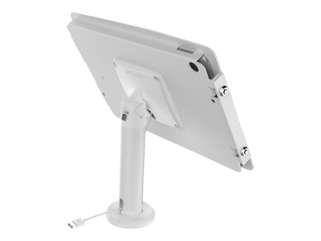 Compulocks VESA Add On Single Bracket for Rise Pole - Mounting component (VESA mount bracket) - for tablet - white - for Compulocks Space Rise, Space Rise iPad Enclosure Kiosk Low-Rise
