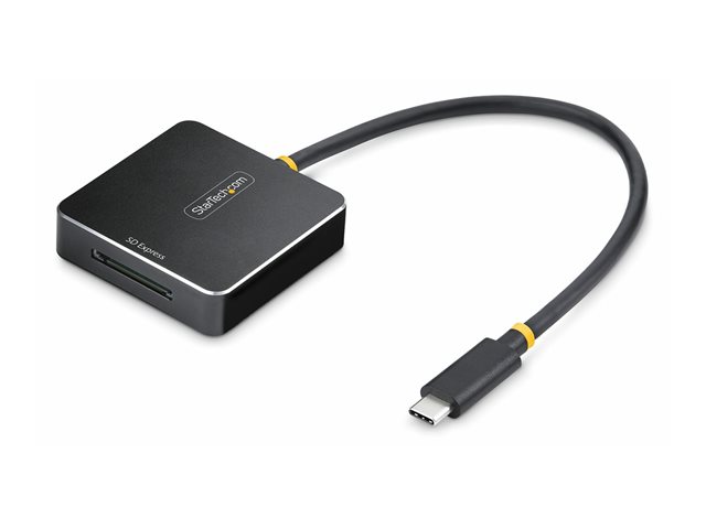 StarTech.com USB-C SD Express Card Reader, USB 10Gbps, Portable Memory Card Reader, USB Type-C to Secure Digital 7.1 Adapter, Works with Any Operating System - Card reader (SDHC, SDXC) - USB-C 3.2 Gen 2
