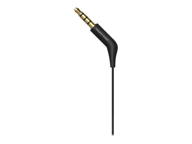 Philips TAE1105BK - Earphones with mic - in-ear - wired - 3.5 mm jack - black