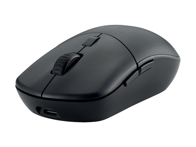 Kensington MY430 EQ - Mouse - multi-device, rechargeable - optical - 6 buttons - wireless - 2.4 GHz, Bluetooth - USB wireless receiver - black