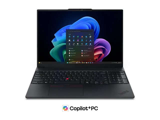 Lenovo ThinkPad E16 Gen 3 22AY - Copilot+ PC - 180-degree hinge design - Intel Core Ultra 5 - 228V / up to 4.5 GHz - Win 11 Pro - Arc Graphics 130V - 32 GB RAM - 1 TB SSD TCG Opal Encryption 2, NVMe - 16\" IPS 1920 x 1200 - Gigabit Ethernet - Wi-Fi 6E, Bluetooth - black - kbd: English - Europe - with 2 Years Lenovo Depot Support, CO2 Offset 0.2 ton (3rd Gen)