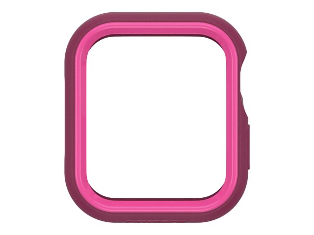 OtterBox EXO EDGE - Bumper for smart watch - polycarbonate, TPE - renaissance pink - for Apple Watch (44 mm)