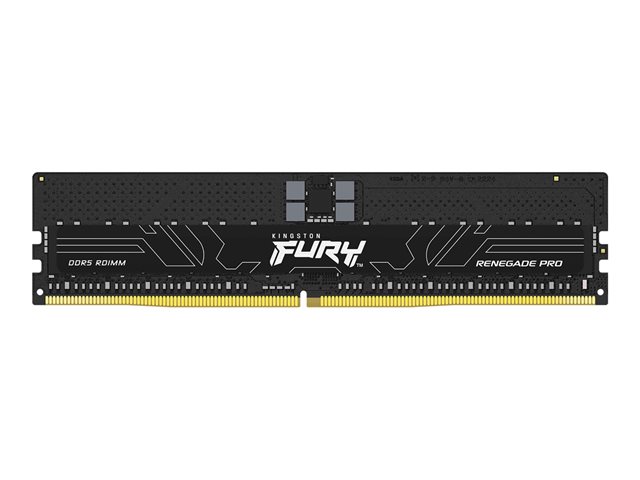 Kingston FURY Renegade Pro - DDR5 - module - 32 GB - DIMM 288-pin - 5600 MHz / PC5-44800 - CL28 - 1.35 V - registered - on-die ECC - black