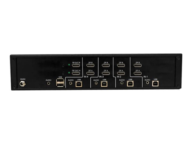 Secure KVM Switch 4-Port DisplayPort Dua