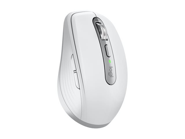 Logitech Master Series MX Anywhere 3S for Mac - Mouse - 6 buttons - wireless - Bluetooth - pale grey