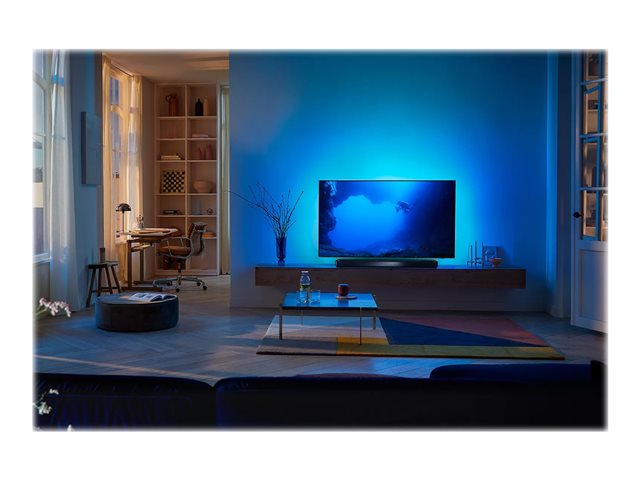 Philips Fidelio TAFB1 - Sound bar - for home theatre - 7.1.2-channel - wireless - Bluetooth, Wi-Fi - App-controlled - USB - 310 Watt - black