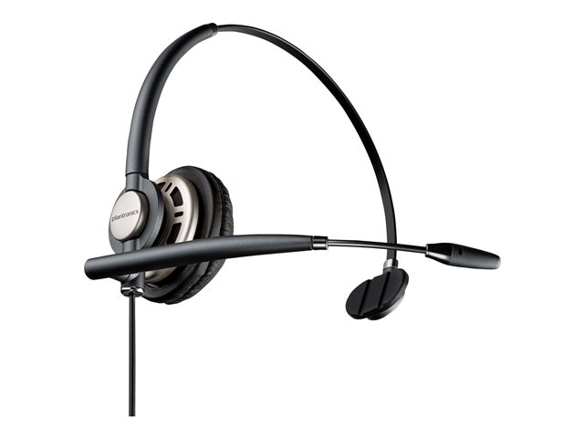 Poly EncorePro 710 Monaural Headset +Quick Disconnect EMEA - INTL English - Euro plug - Replaces Poly SKU 78712-102