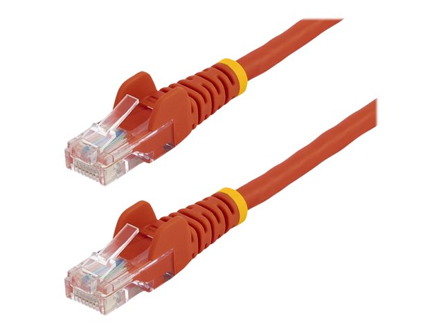 StarTech.com CAT5e Cable - 7 m Red Ethernet Cable - Snagless - CAT5e Patch Cord - CAT5e UTP Cable - RJ45 Network Cable - Patch cable - RJ-45 (M) to RJ-45 (M) - 7 m - UTP - CAT 5e - stranded, snagless - red