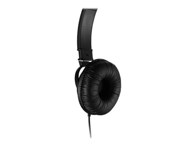 Kensington Hi-Fi Headphones with Mic - Headphones with mic - on-ear - wired - 3.5 mm jack