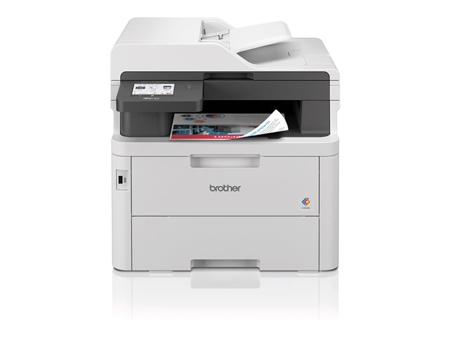 Brother MFC-L3760CDW - Multifunction printer - colour - LED - A4/Legal (media) - up to 26 ppm (copying) - up to 26 ppm (printing) - 250 sheets - 33.6 Kbps - USB 2.0, USB host, Gigabit LAN, Wi-Fi(n)