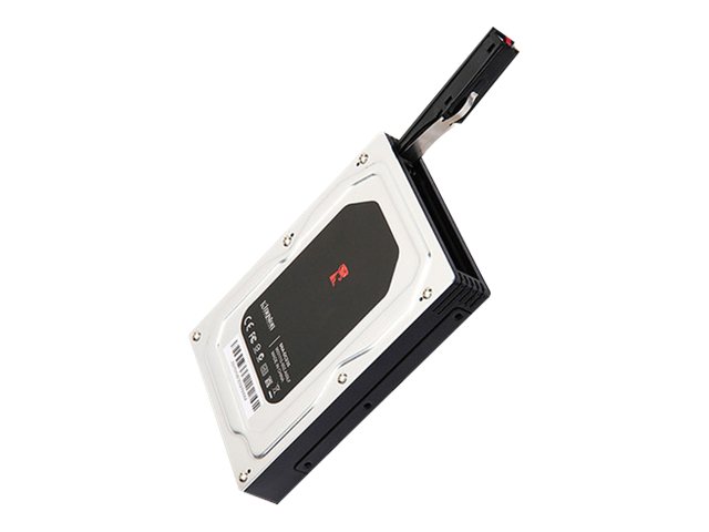 Kingston - Storage bay adapter - 3.5\" to 2.5\" - black
