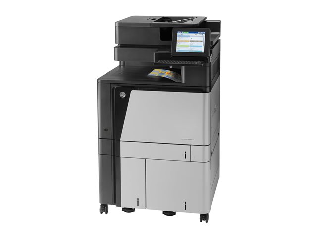 HP LaserJet Enterprise Flow MFP M880z+ - Multifunction printer - colour - laser - A3 (297 x 420 mm), Ledger (279 x 432 mm) (original) - A3 (media) - up to 46 ppm (printing) - 4100 sheets - 33.6 Kbps - USB 2.0, Gigabit LAN, USB host, USB host (interna